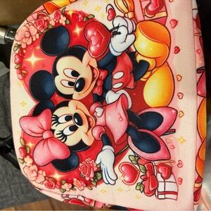 Minnie and Mickey Mouse Pink lunch bag
